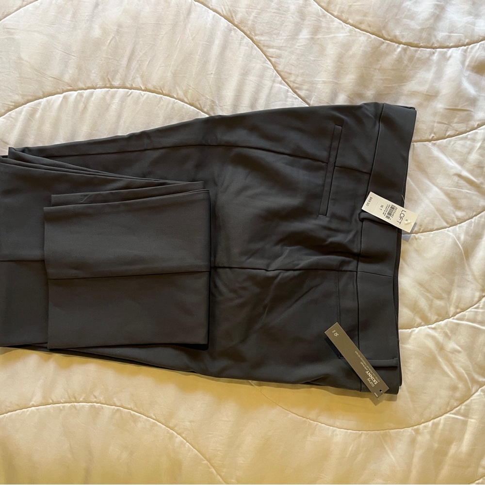 NWT 16 Tall LOFT Curvy Skinny Trousers